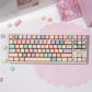 Rainbow 104+22/23 MOA Profile Keycap Set Cherry MX PBT Dye-subbed for Keyboard